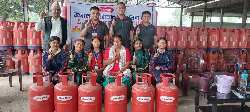 पिलुवामा आगलागी नियन्त्रण र एलपी ग्यास सुरक्षा सम्बन्धी जनचेतना कार्यक्रम सम्पन्न