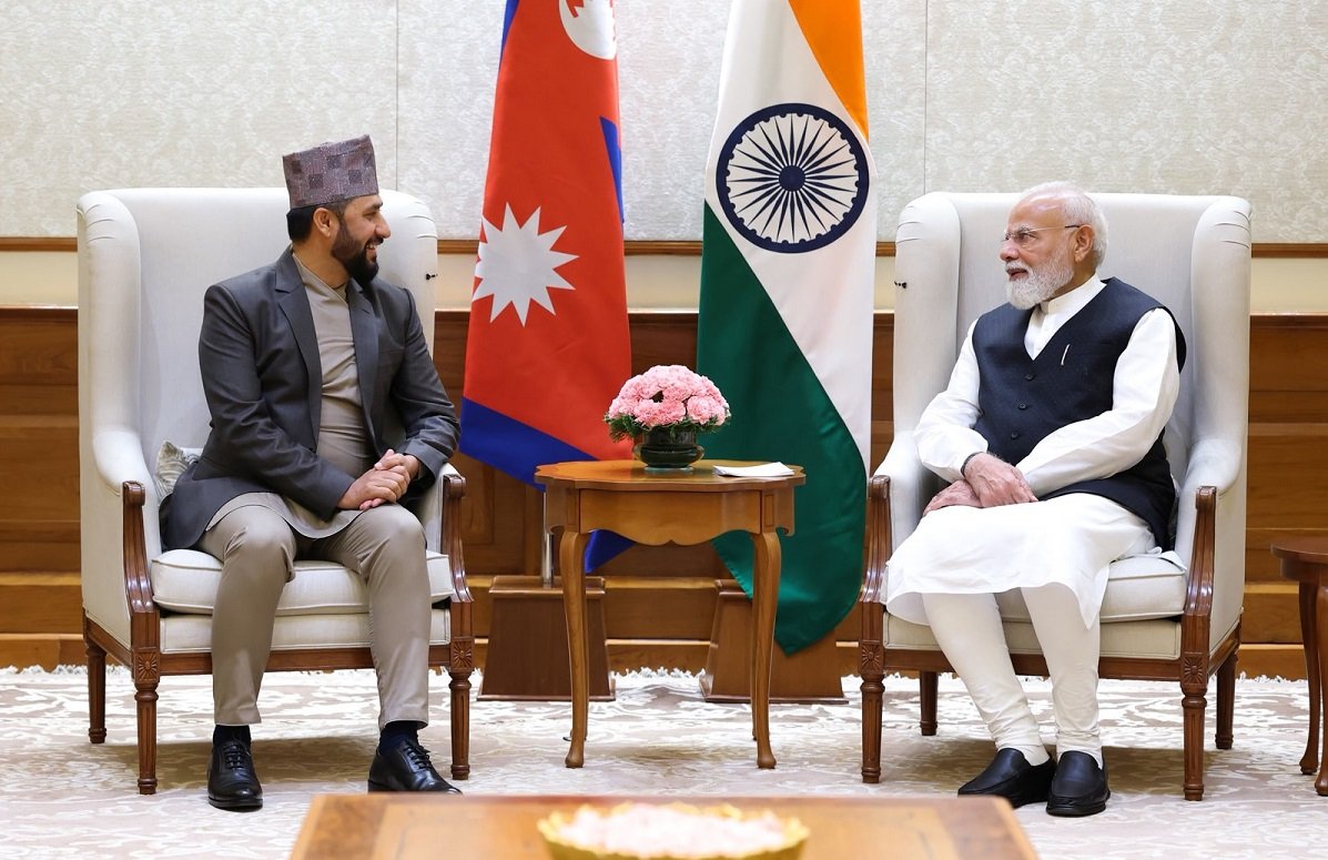 रवि लामिछाने र भारतीय प्रधानमन्त्री नरेन्द्र मोदीबिच भेटवार्ता, हैदराबाद हाउसमा छलफल
